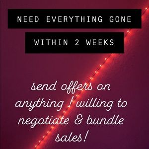 BUNDLE & SAVE & SEND OFFERS!! :)